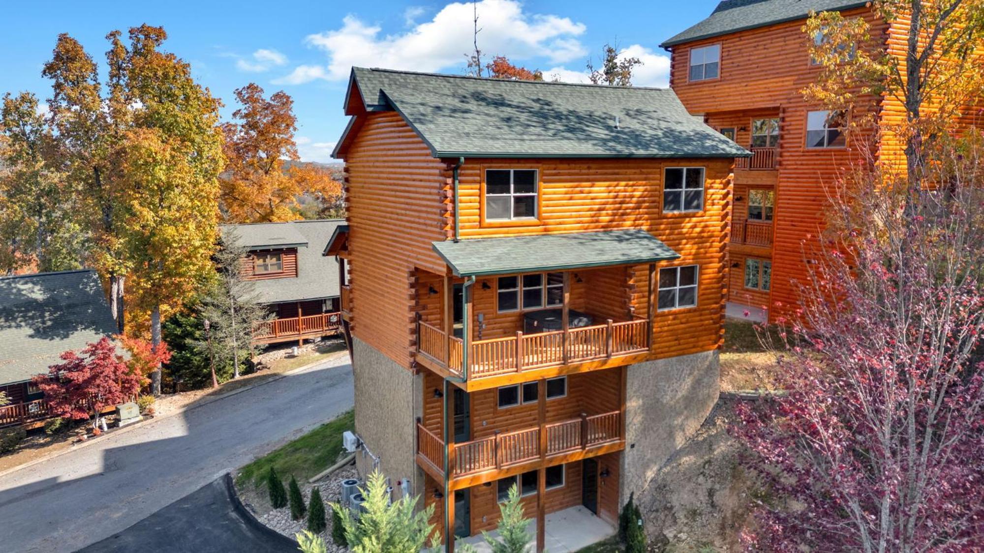 New Luxury Cabin With Indoor Pool, Hot Tub, & Theater Villa Pigeon Forge Luaran gambar